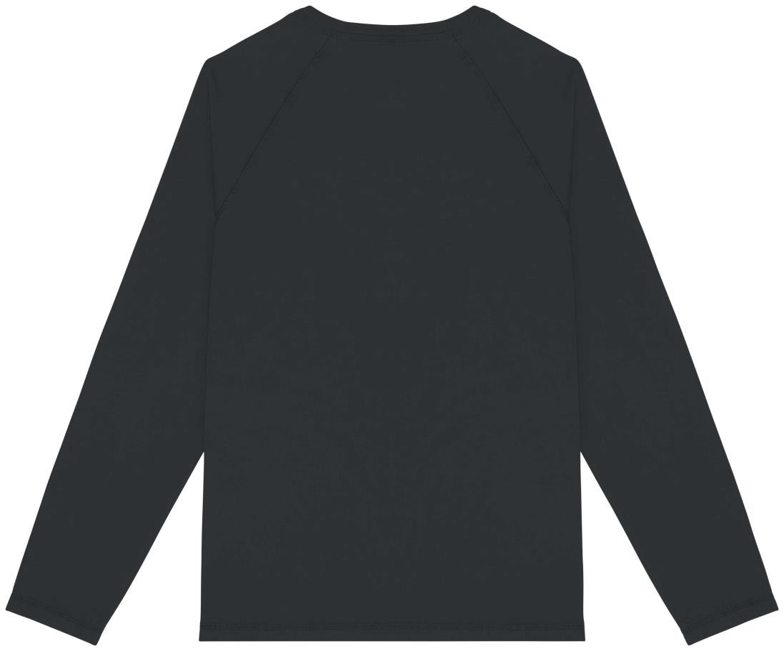 Ecologisch heren-T-shirt met lange raglanmouwen