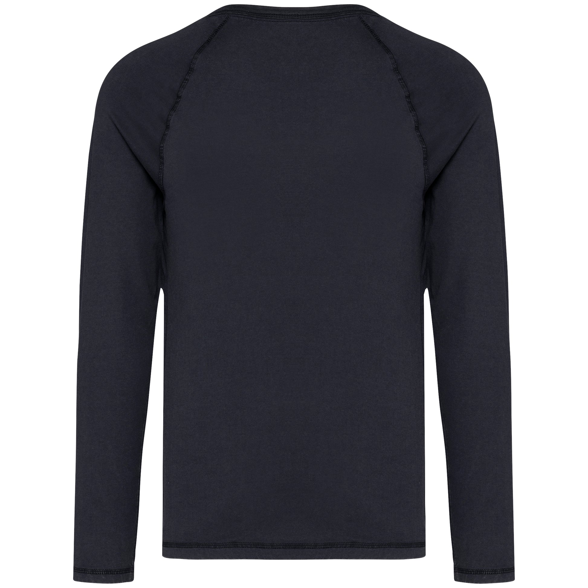 Ecologisch heren-T-shirt met lange raglanmouwen