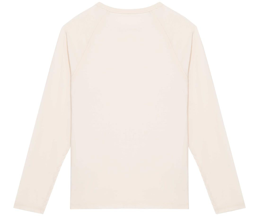 Ecologisch heren-T-shirt met lange raglanmouwen
