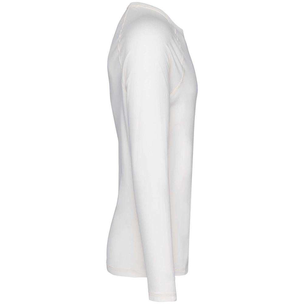 Ecologisch heren-T-shirt met lange raglanmouwen