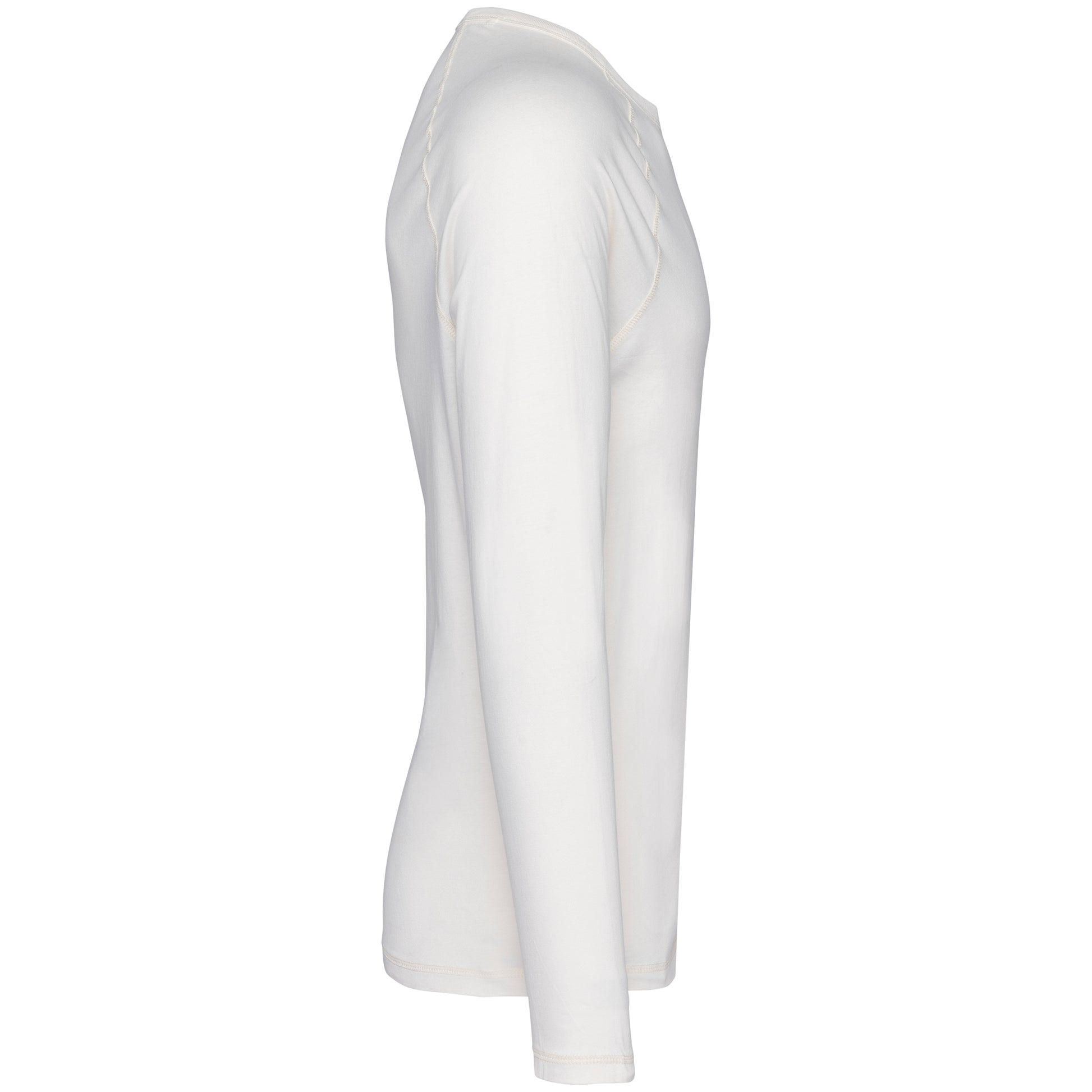Ecologisch heren-T-shirt met lange raglanmouwen