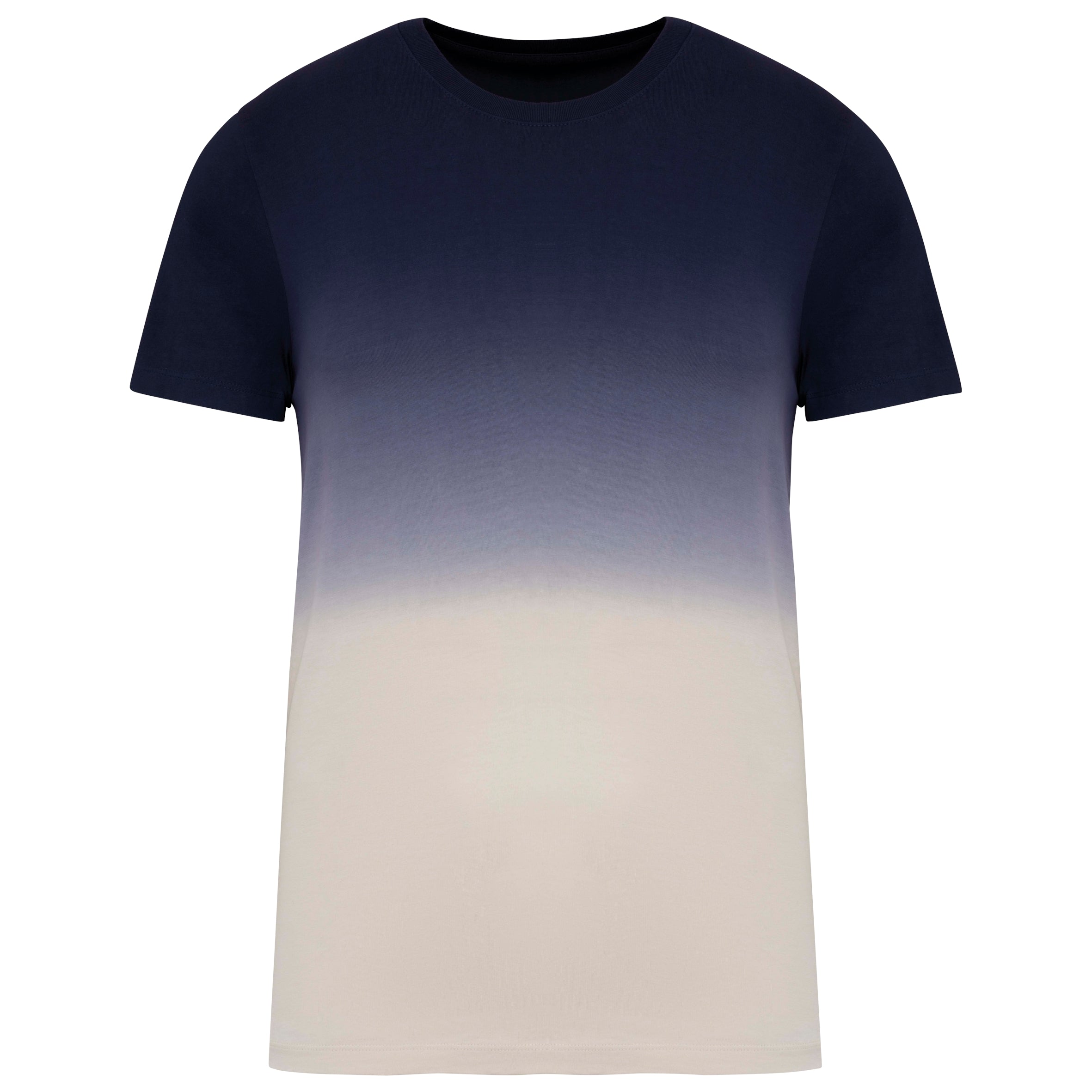 Ecologisch uniseks Dip Dye T-shirt