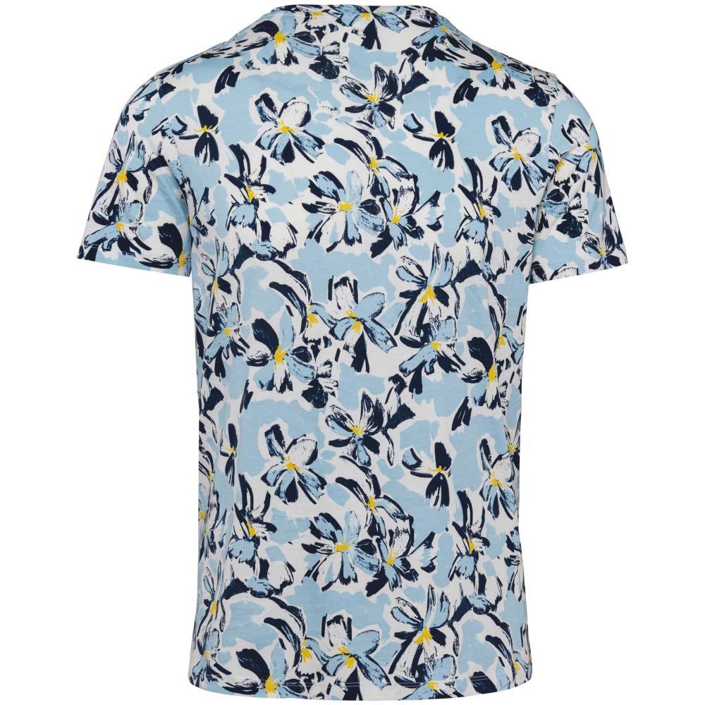 Ecologisch heren-T-shirt met tropische print