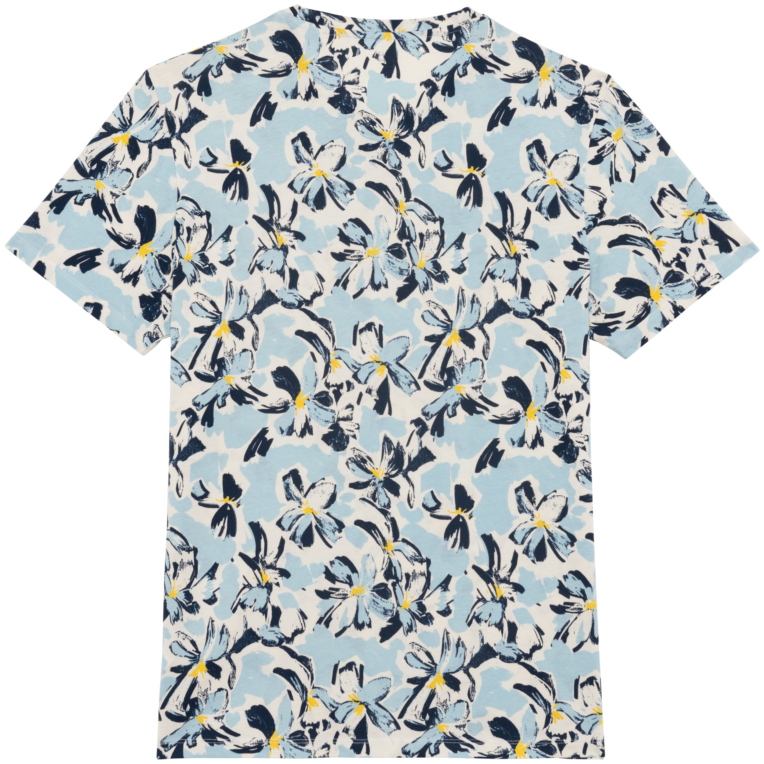 Ecologisch heren-T-shirt met tropische print
