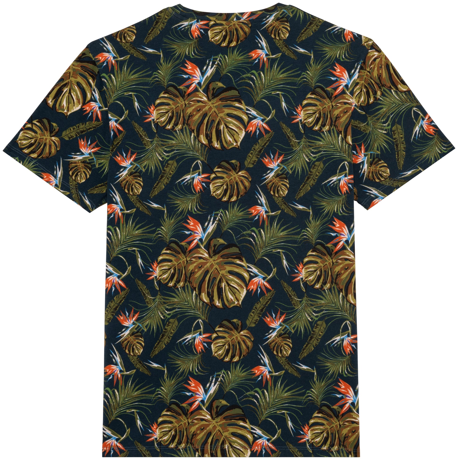Ecologisch heren-T-shirt met tropische print