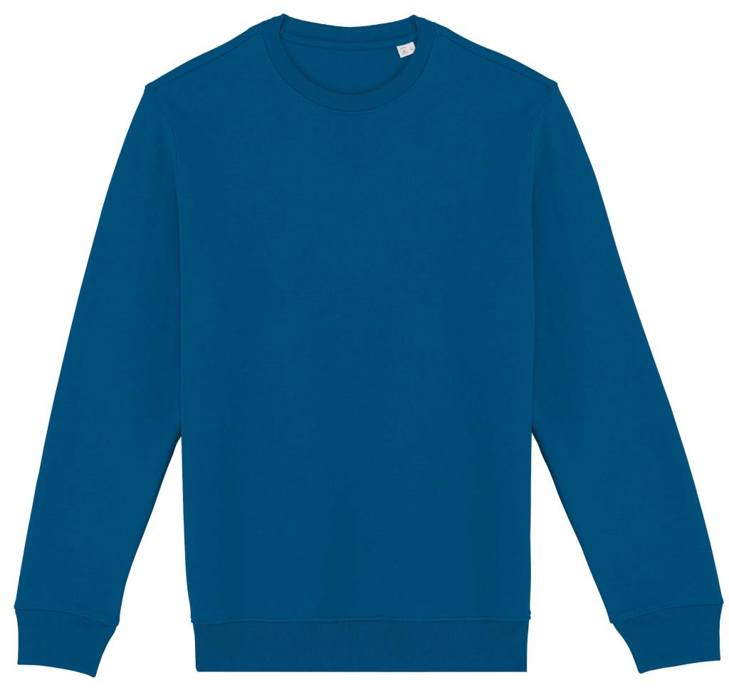 Ecologische uniseks sweater met ronde hals