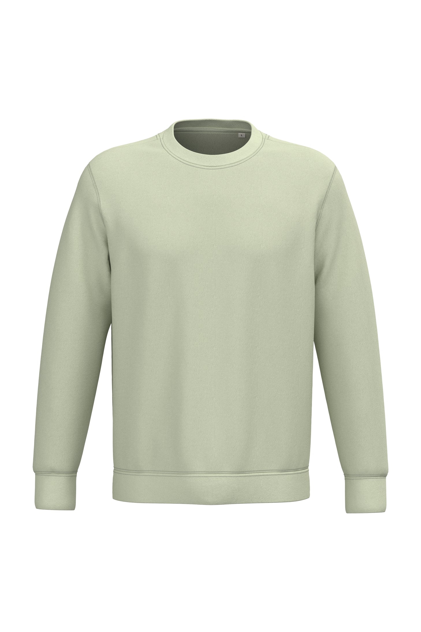 Ecologische uniseks sweater met ronde hals