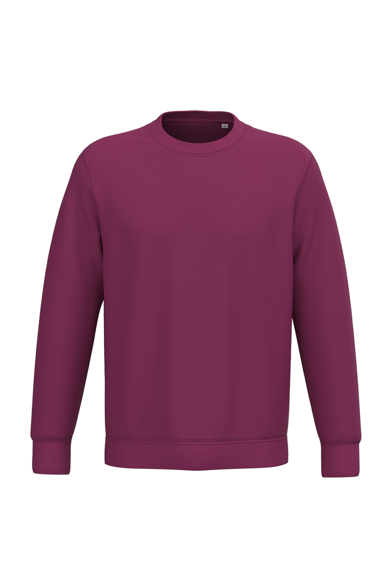 Ecologische uniseks sweater met ronde hals