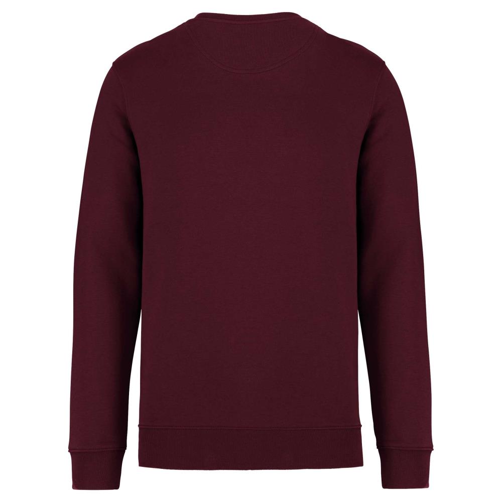 Ecologische uniseks sweater met ronde hals