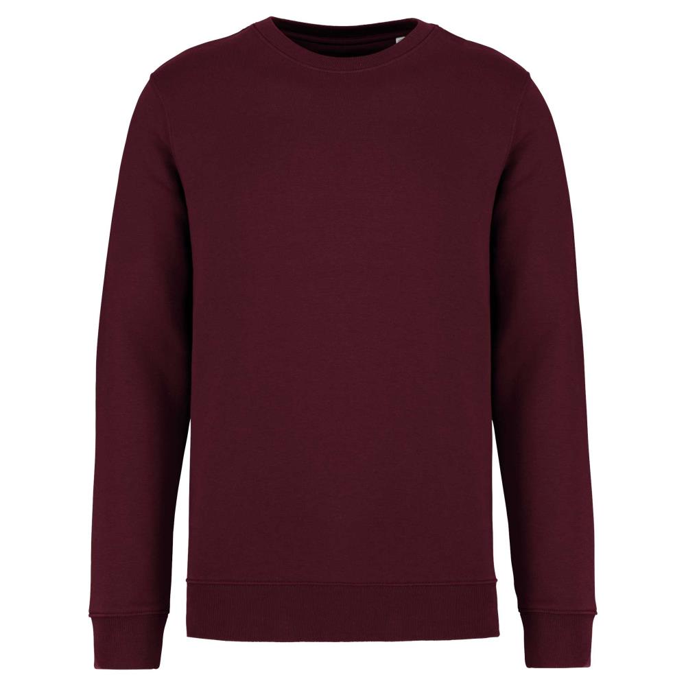 Ecologische uniseks sweater met ronde hals