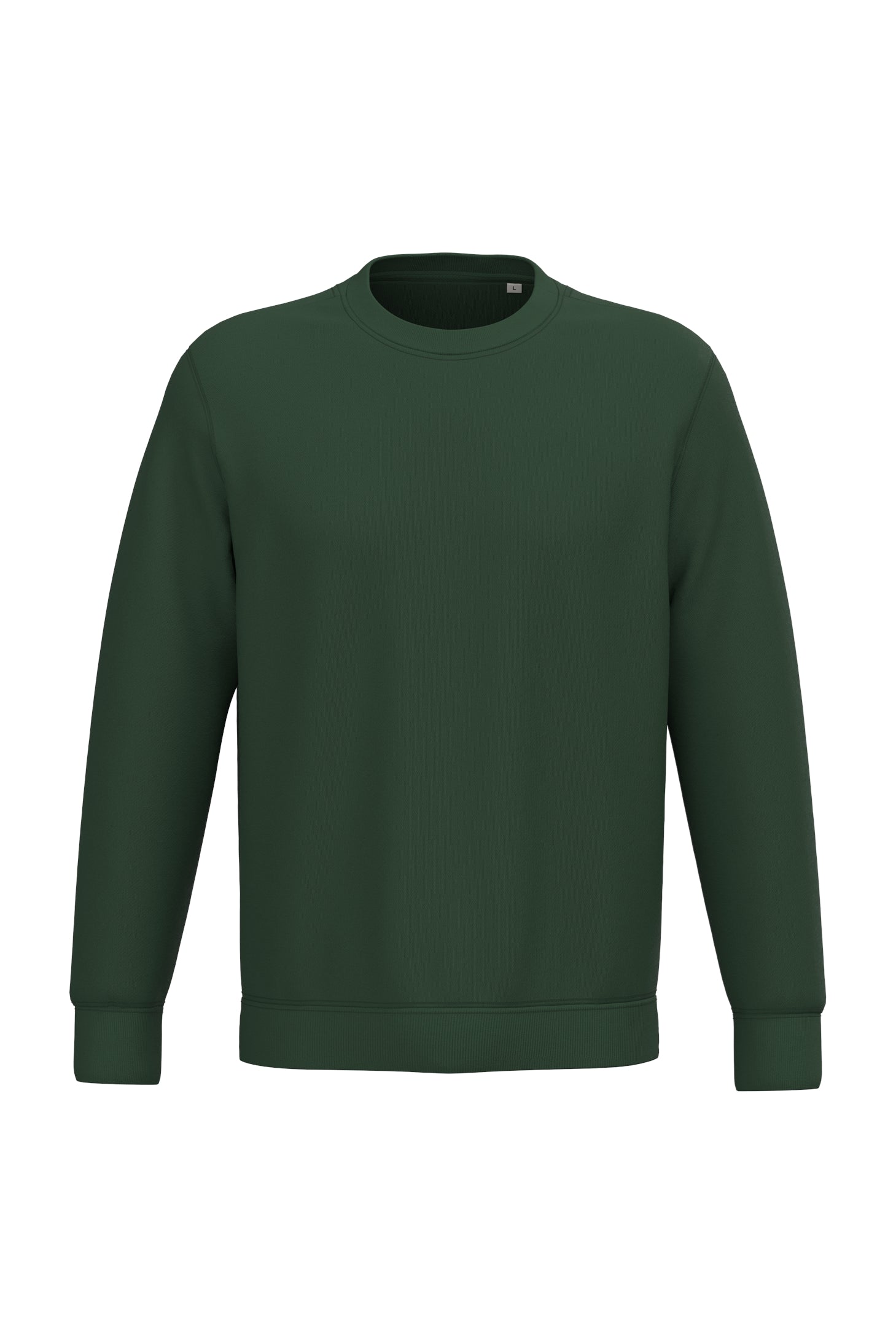 Ecologische uniseks sweater met ronde hals