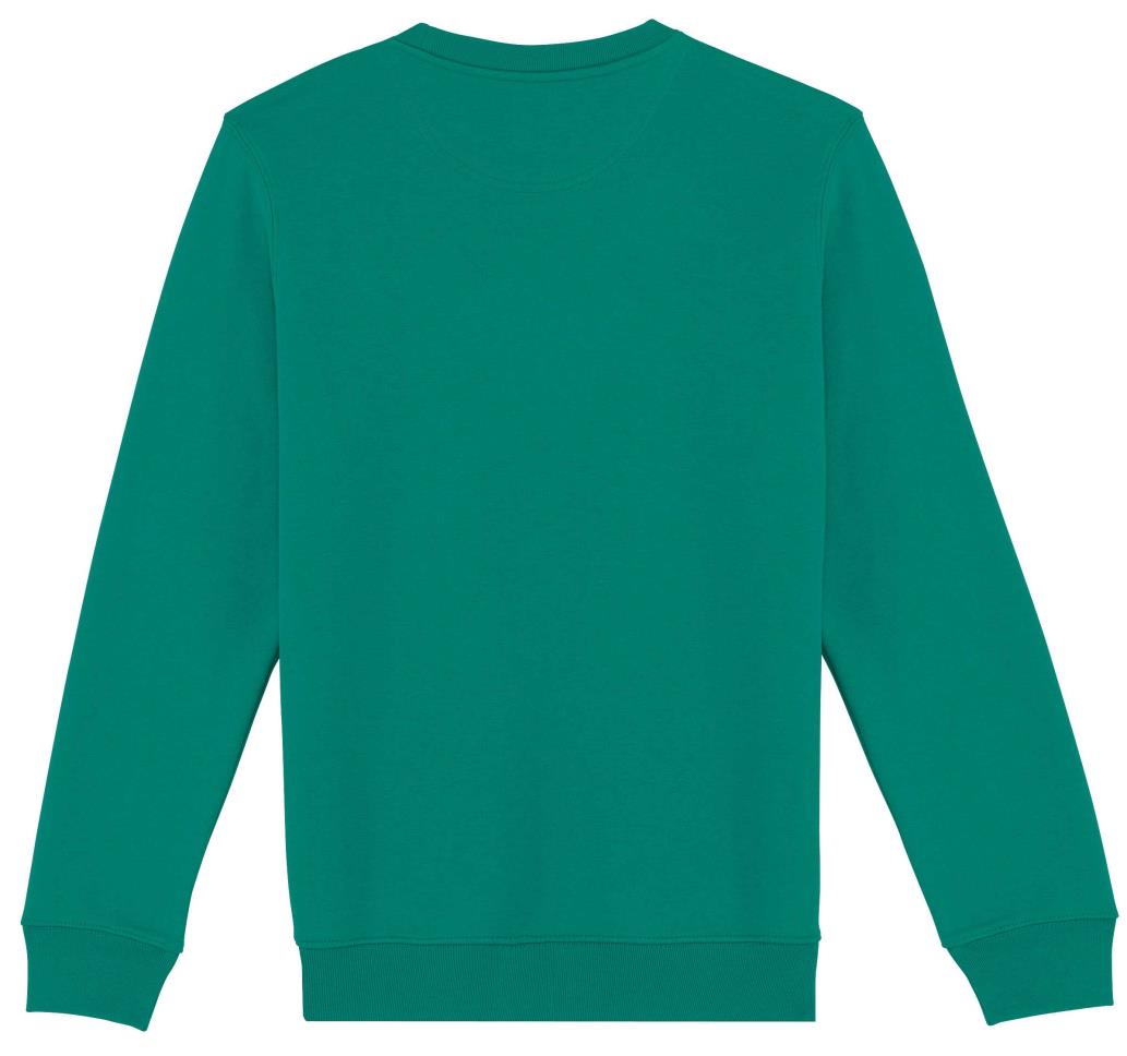 Ecologische uniseks sweater met ronde hals