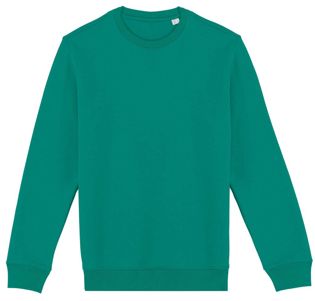 Ecologische uniseks sweater met ronde hals