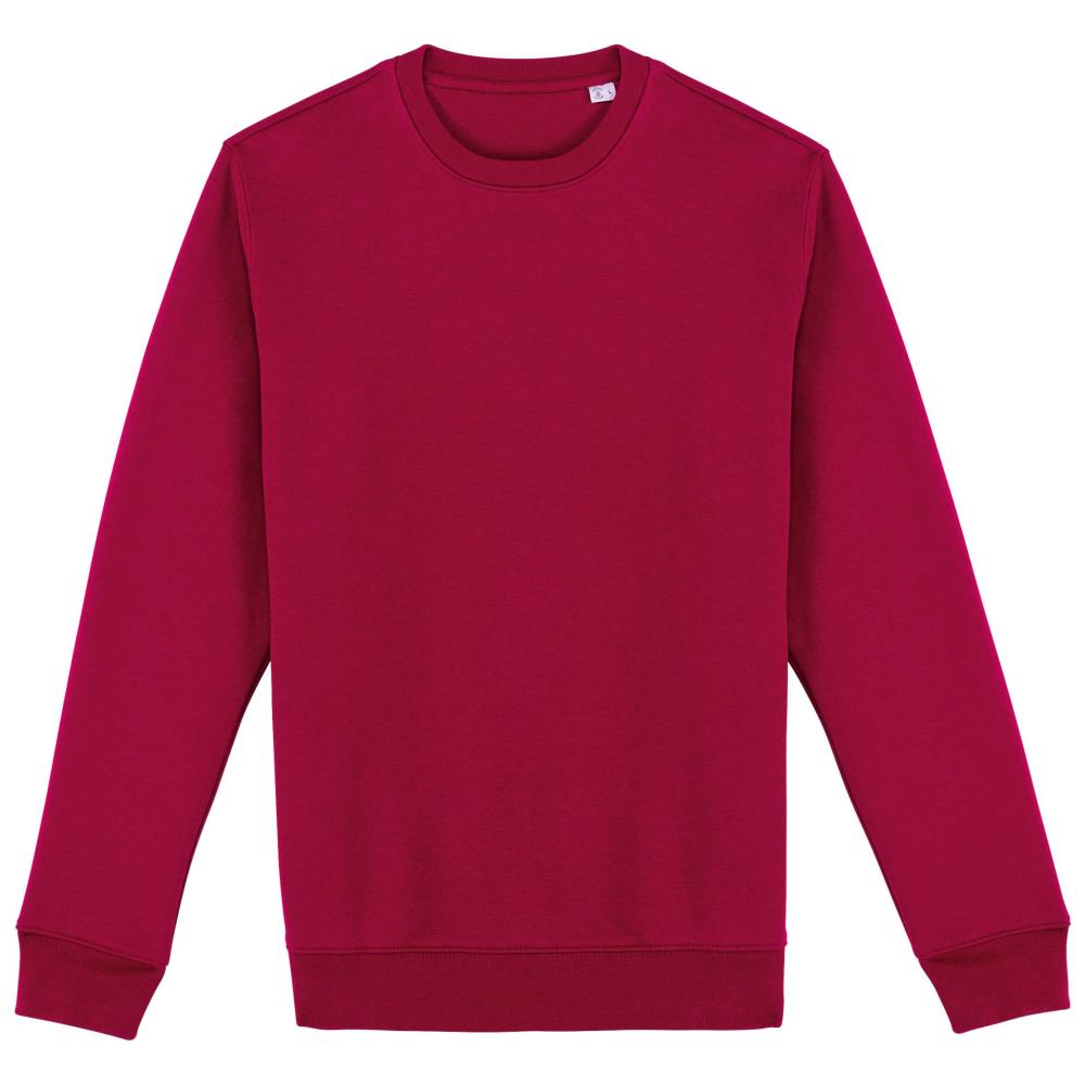 Ecologische uniseks sweater met ronde hals