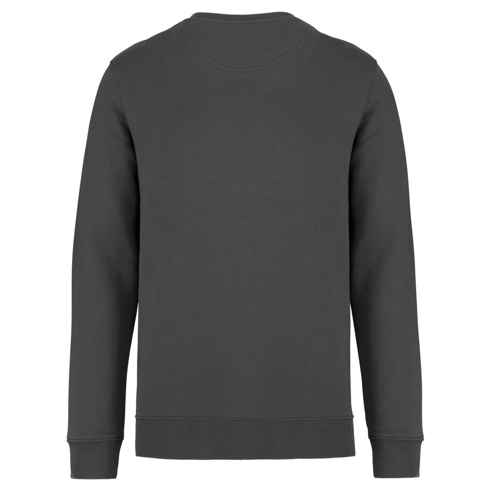 Ecologische uniseks sweater met ronde hals