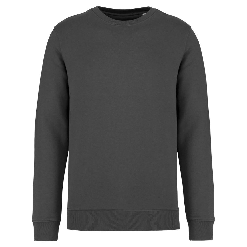 Ecologische uniseks sweater met ronde hals