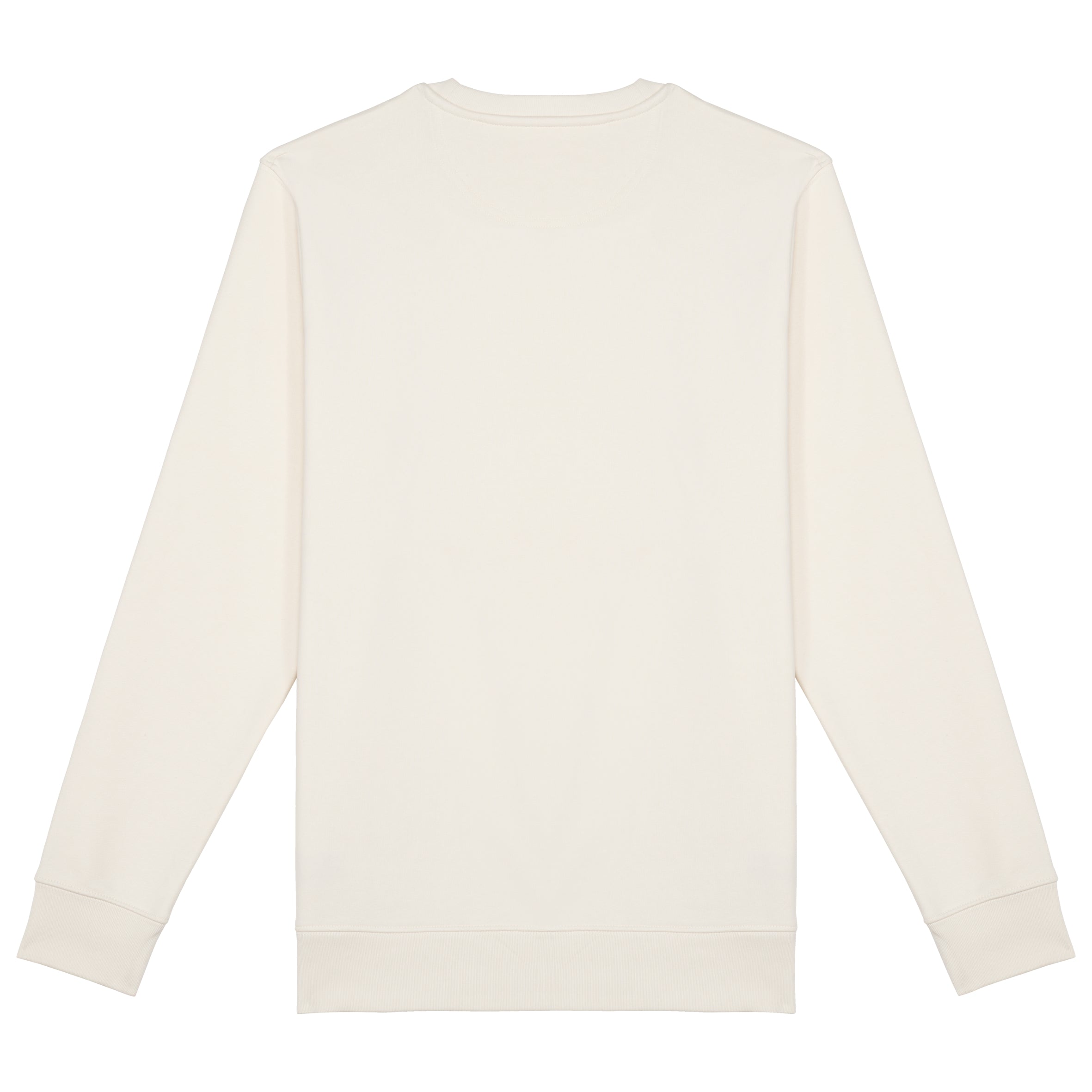 Ecologische uniseks sweater met ronde hals