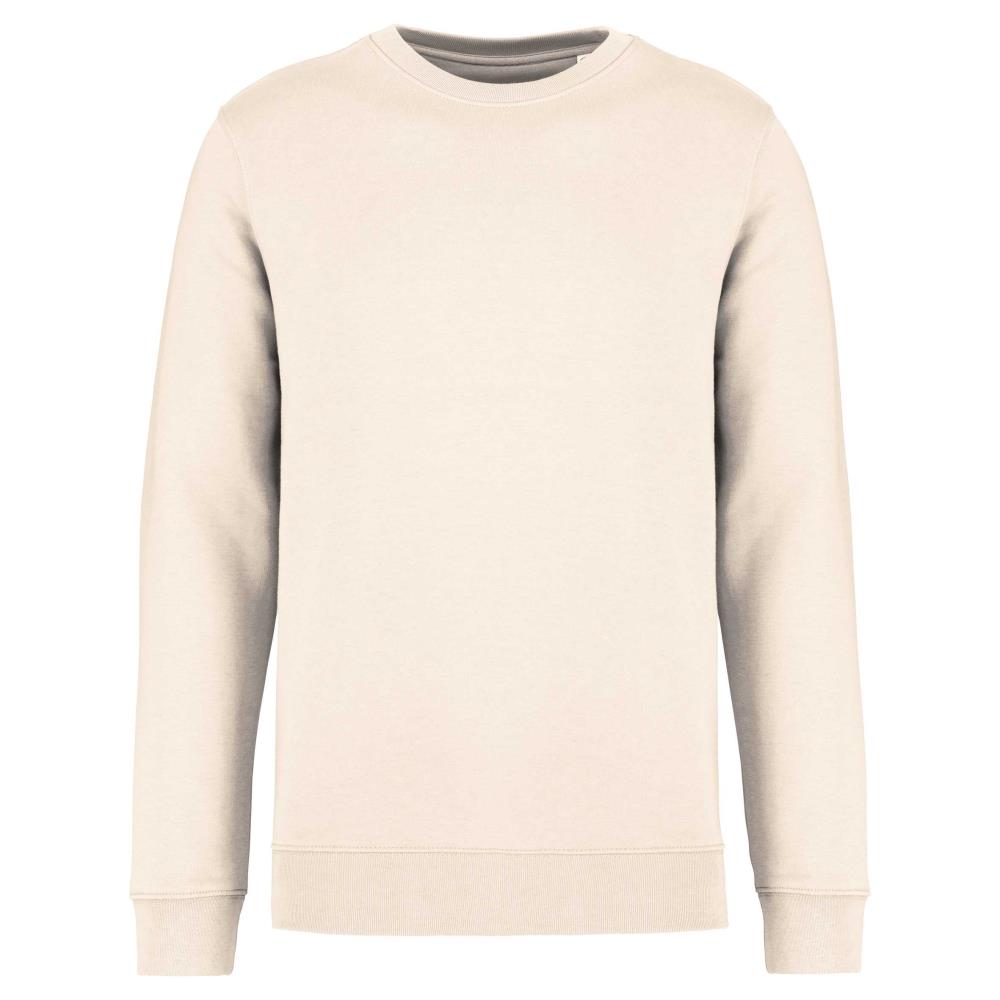 Ecologische uniseks sweater met ronde hals