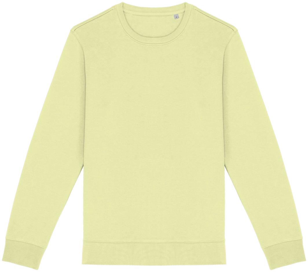 Ecologische uniseks sweater met ronde hals