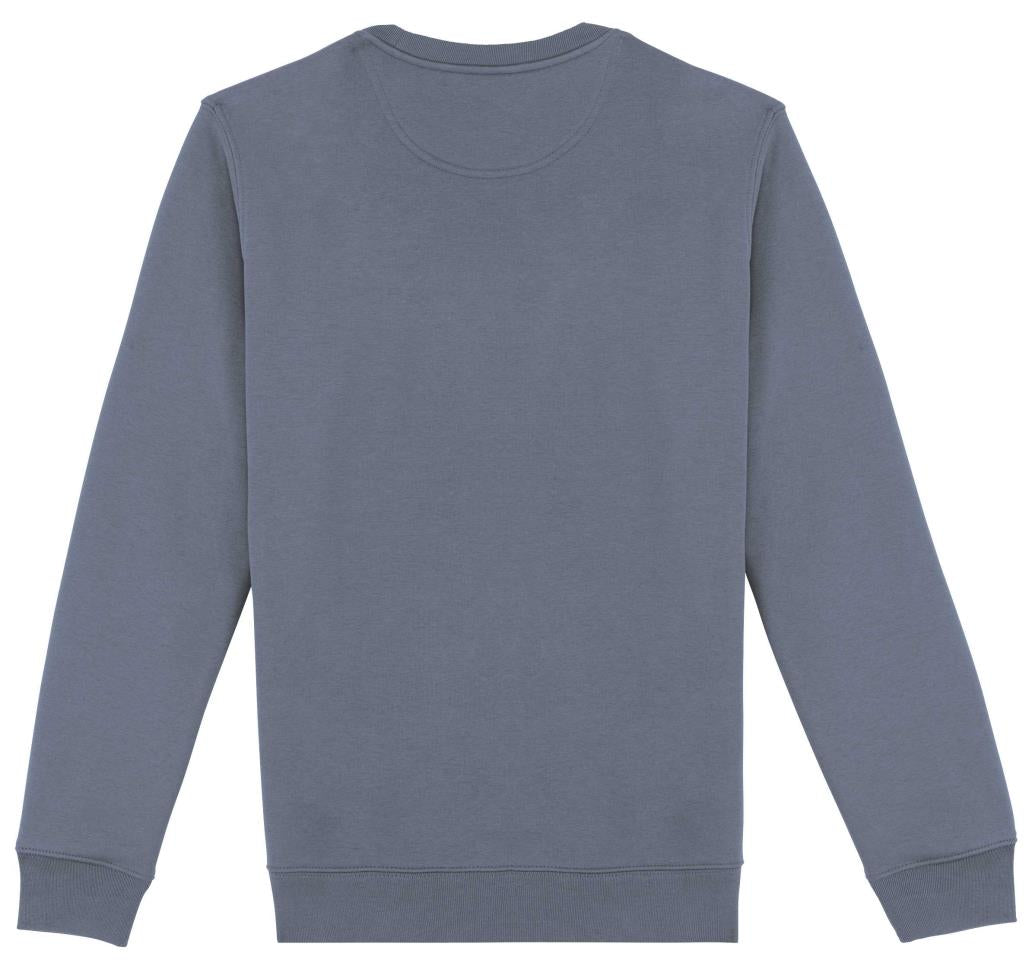 Ecologische uniseks sweater met ronde hals