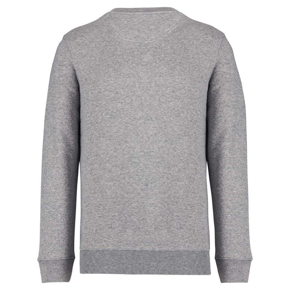 Ecologische uniseks sweater met ronde hals