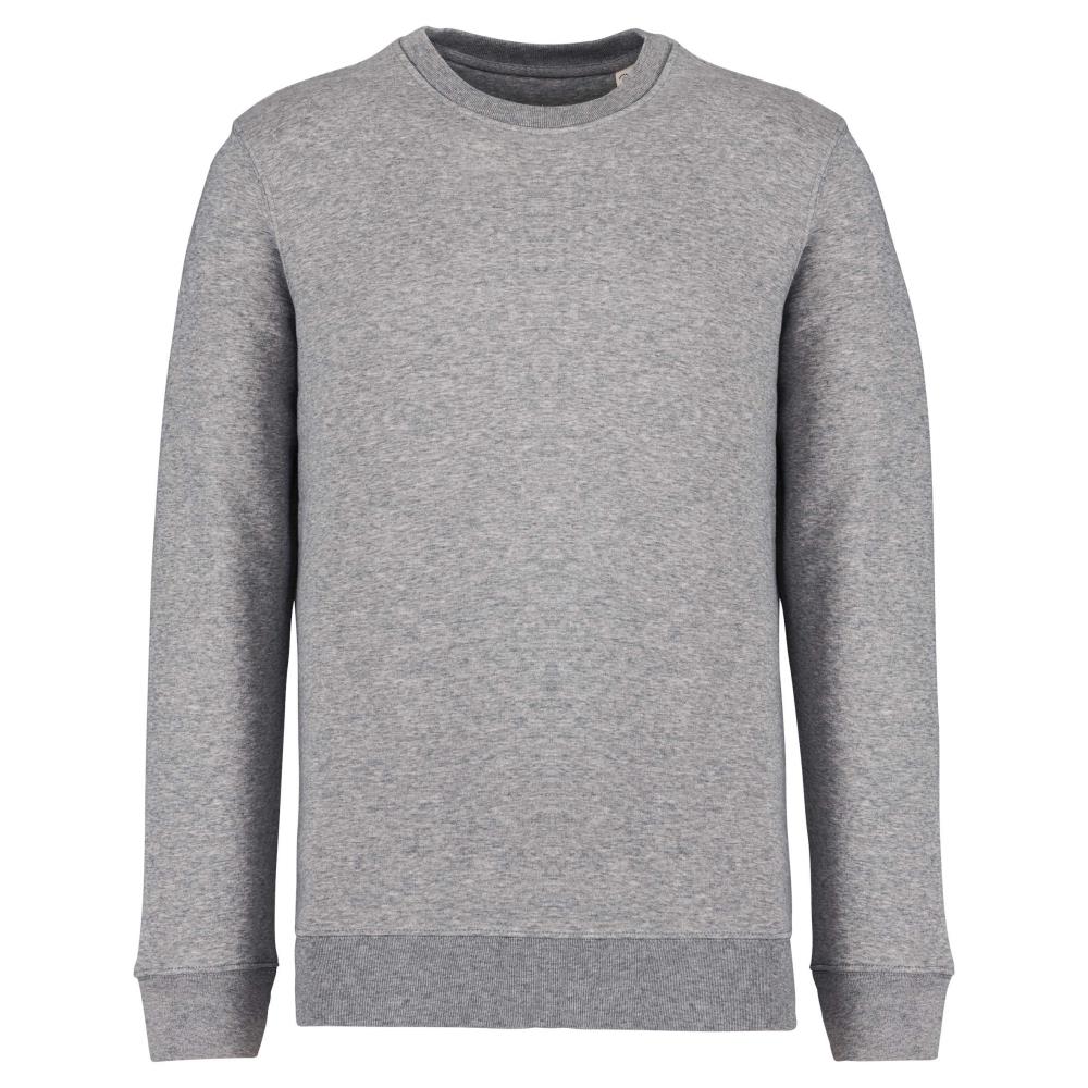 Ecologische uniseks sweater met ronde hals