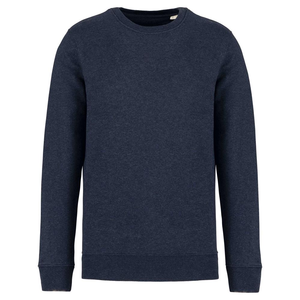 Ecologische uniseks sweater met ronde hals