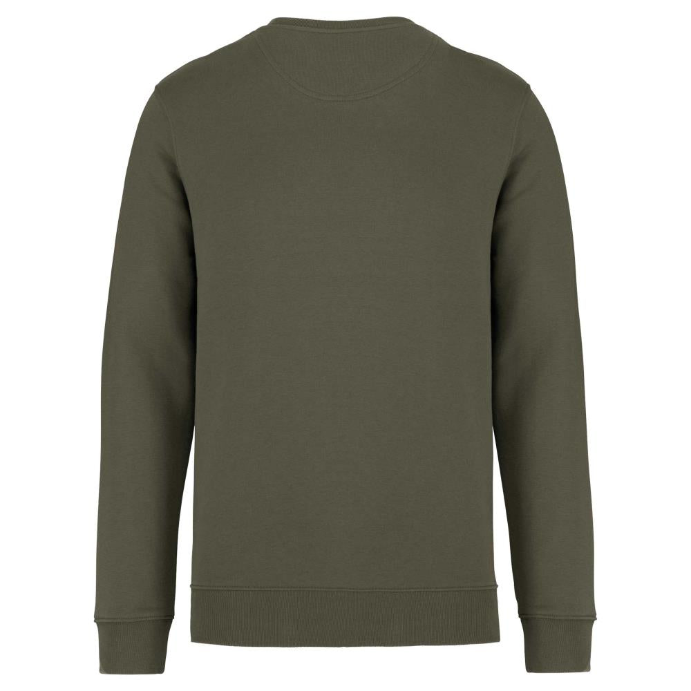 Ecologische uniseks sweater met ronde hals