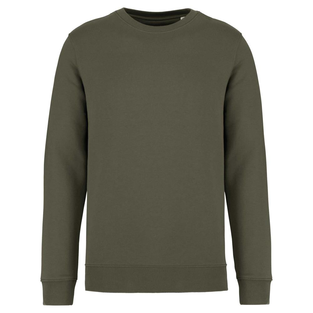 Ecologische uniseks sweater met ronde hals