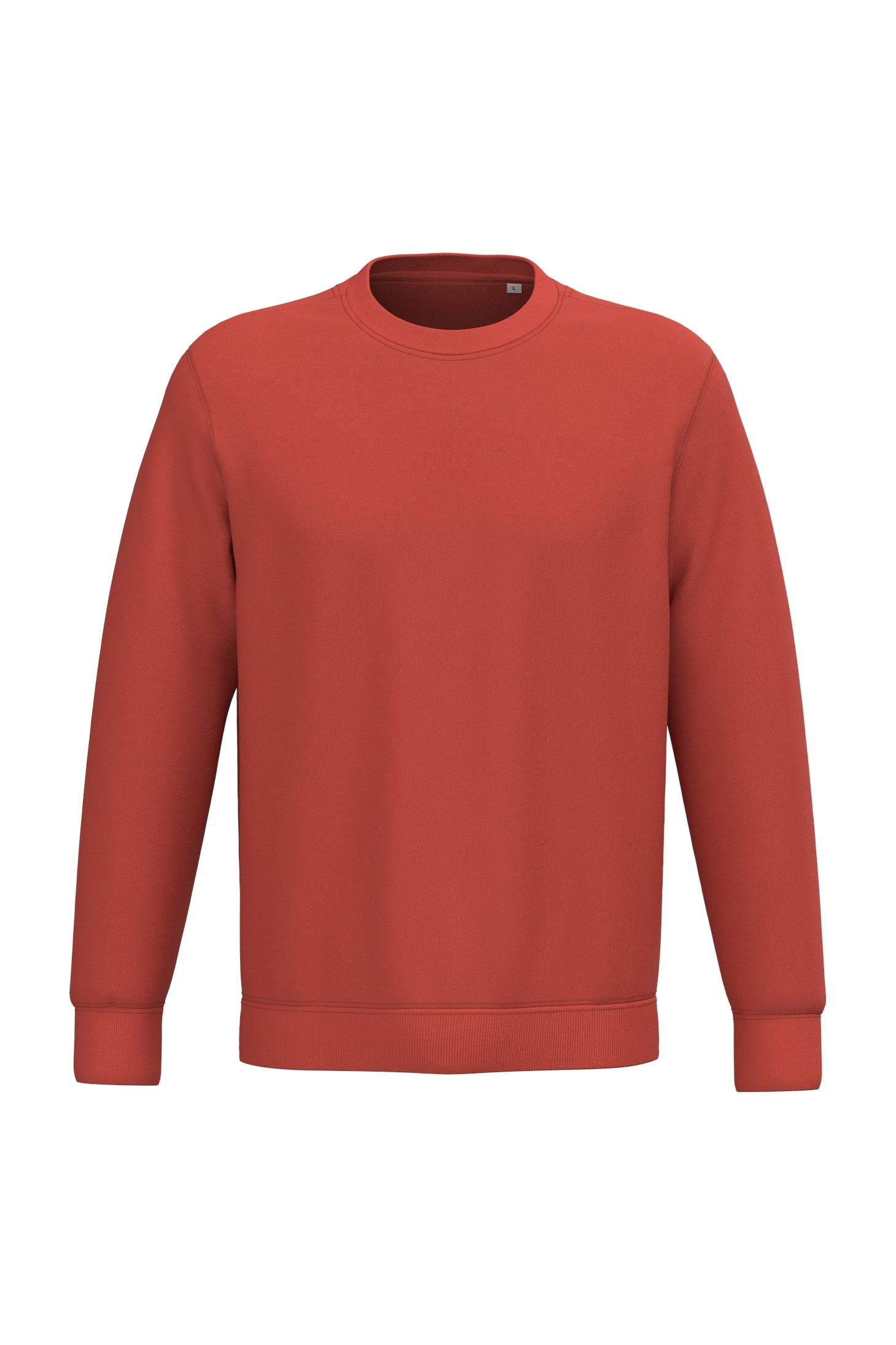 Ecologische uniseks sweater met ronde hals