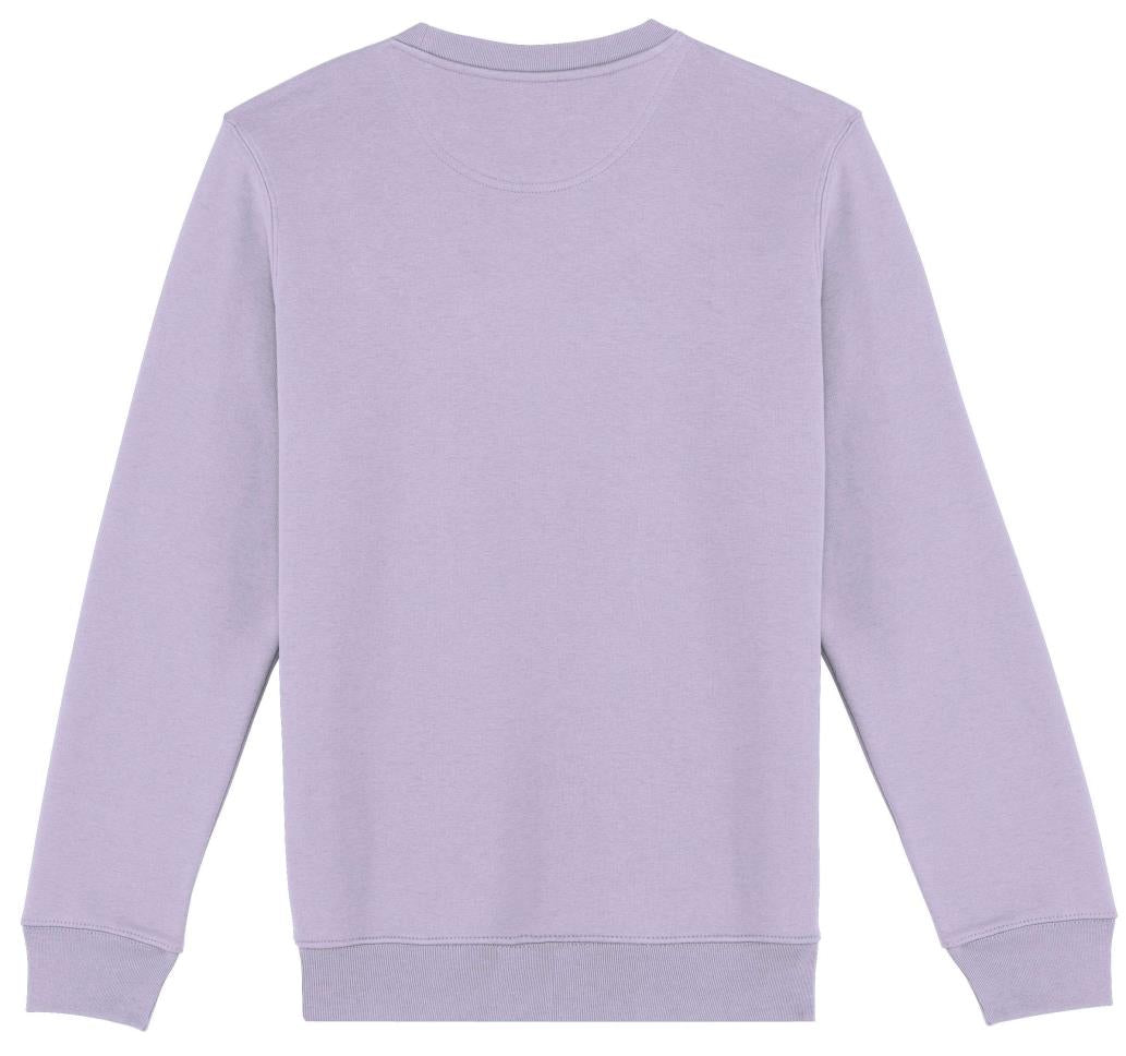 Ecologische uniseks sweater met ronde hals