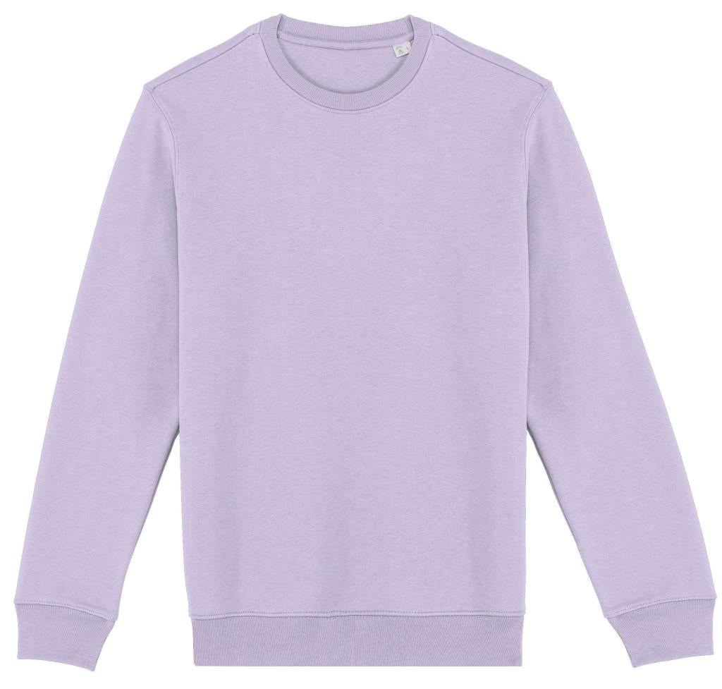 Ecologische uniseks sweater met ronde hals