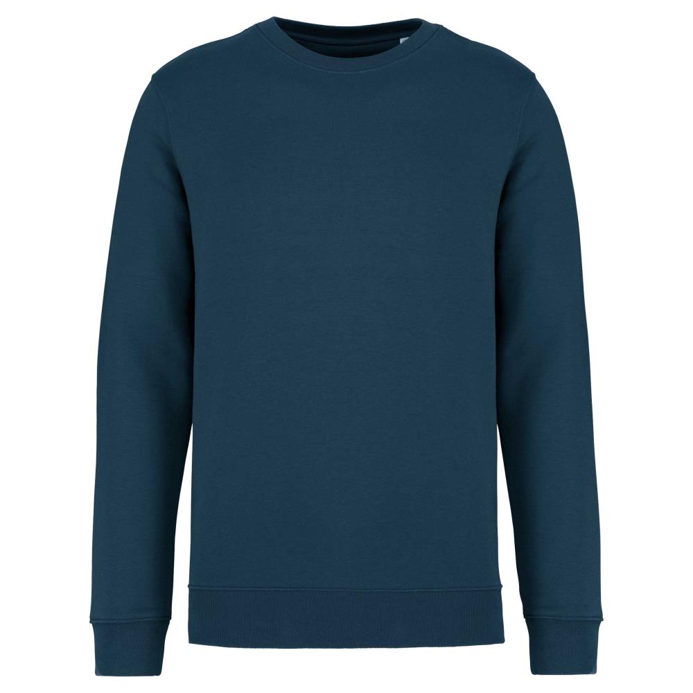 Ecologische uniseks sweater met ronde hals