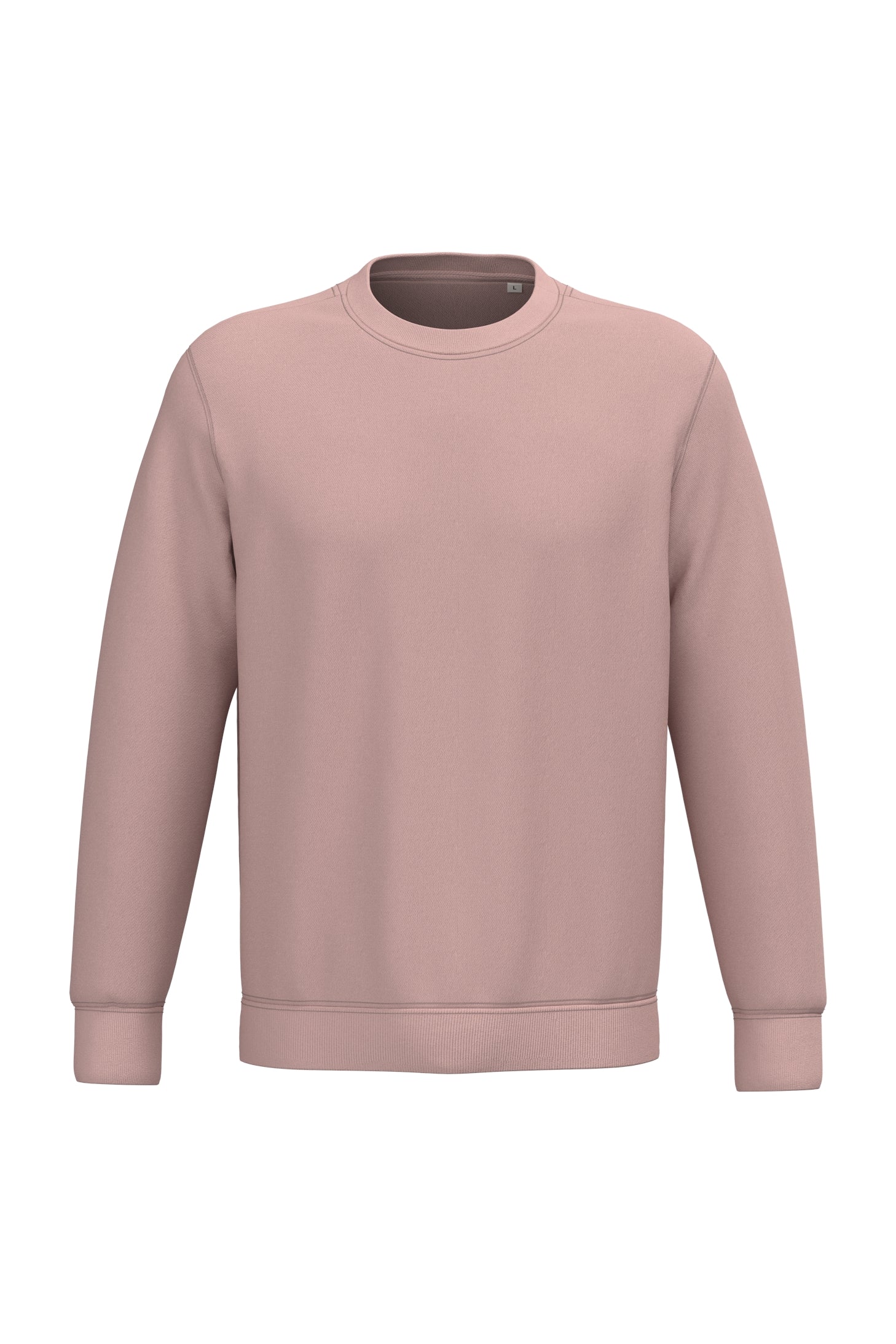 Ecologische uniseks sweater met ronde hals