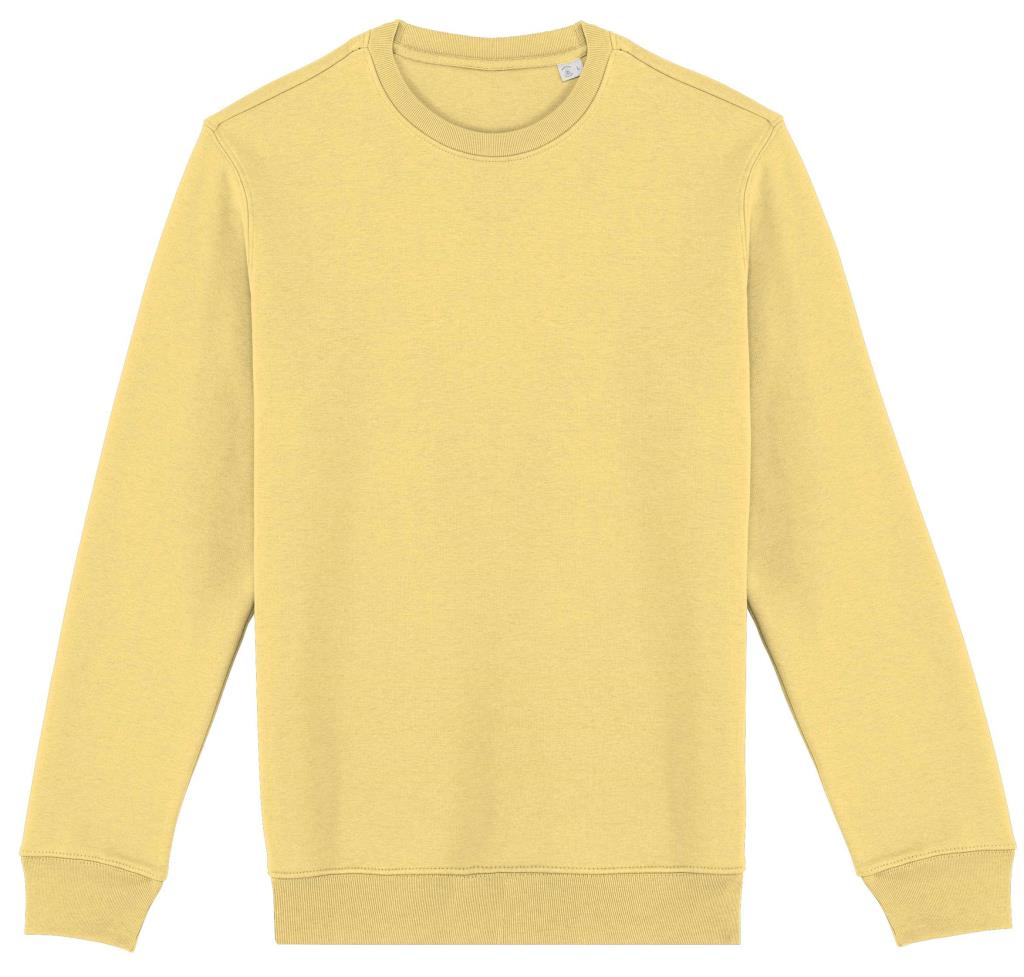 Ecologische uniseks sweater met ronde hals