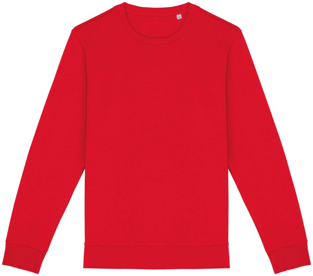 Ecologische uniseks sweater met ronde hals