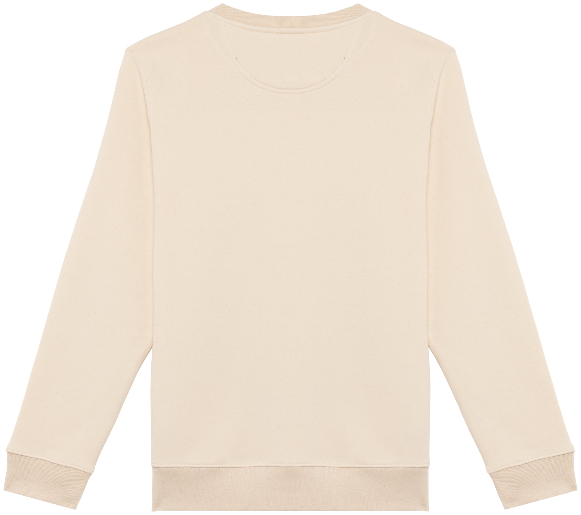 Ecologische uniseks sweater met ronde hals