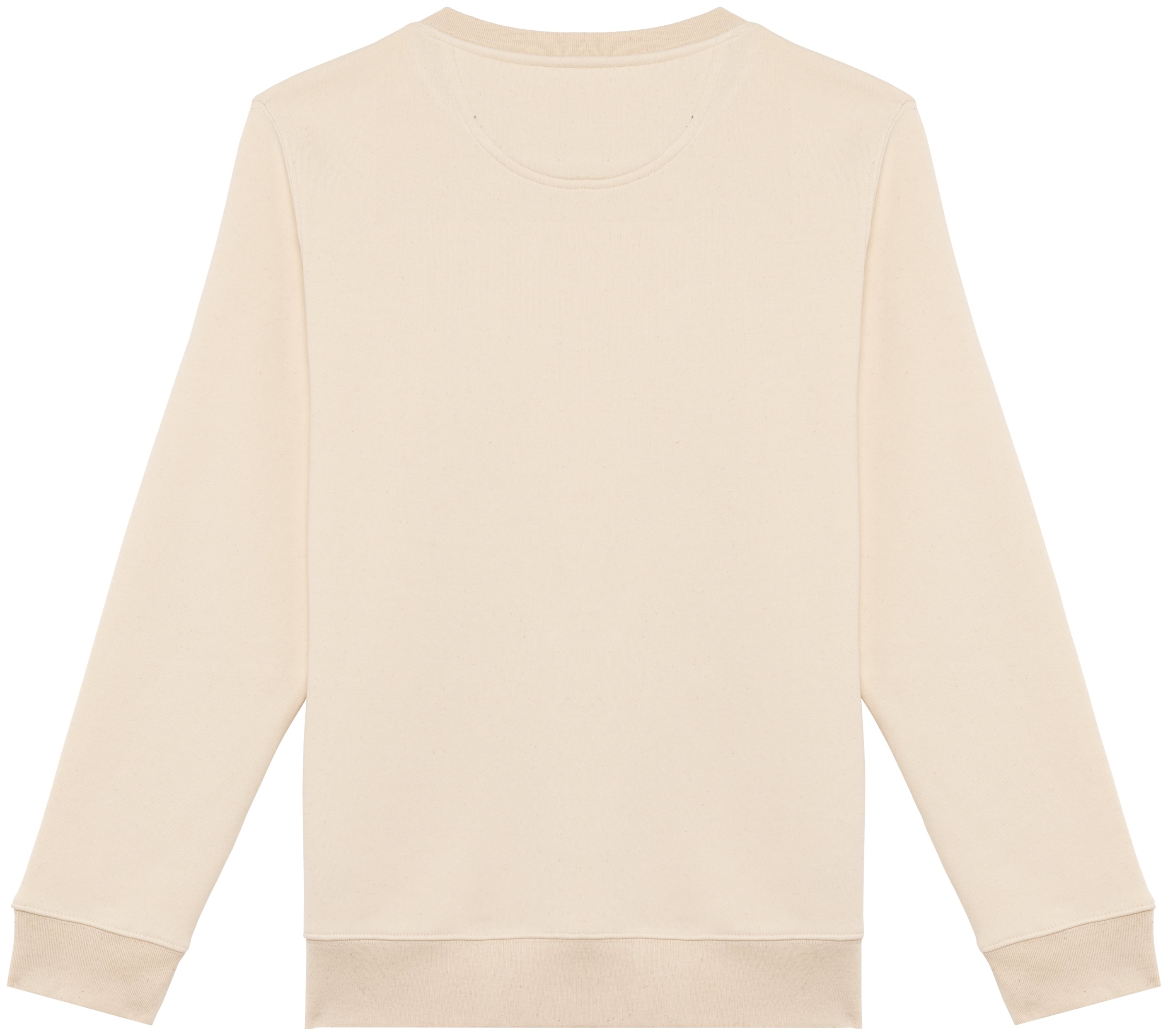 Ecologische uniseks sweater met ronde hals