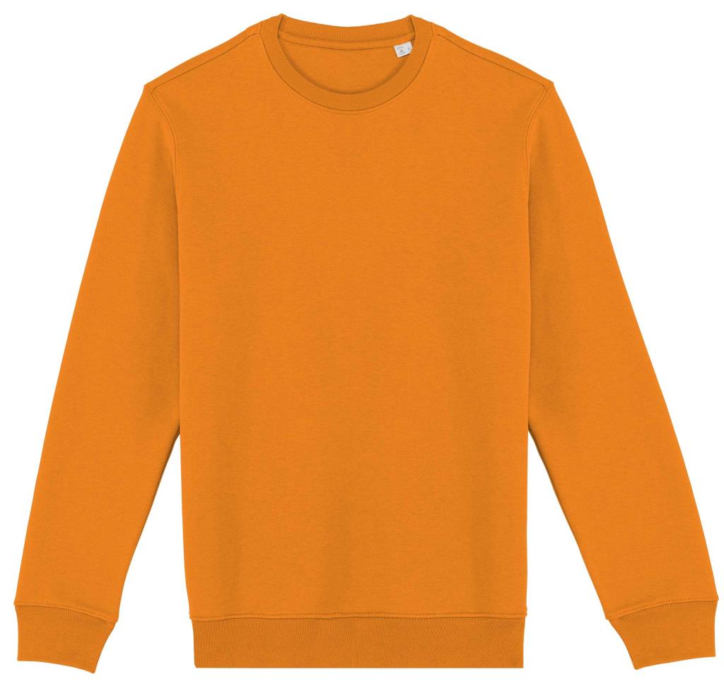 Ecologische uniseks sweater met ronde hals
