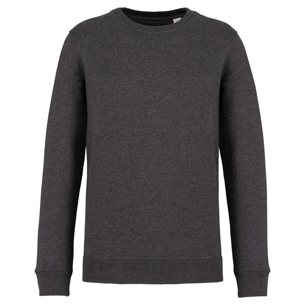 Ecologische uniseks sweater met ronde hals