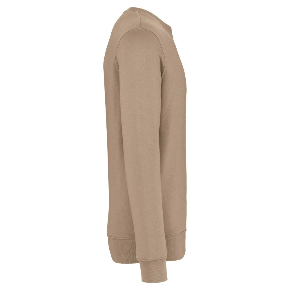Ecologische uniseks sweater met ronde hals