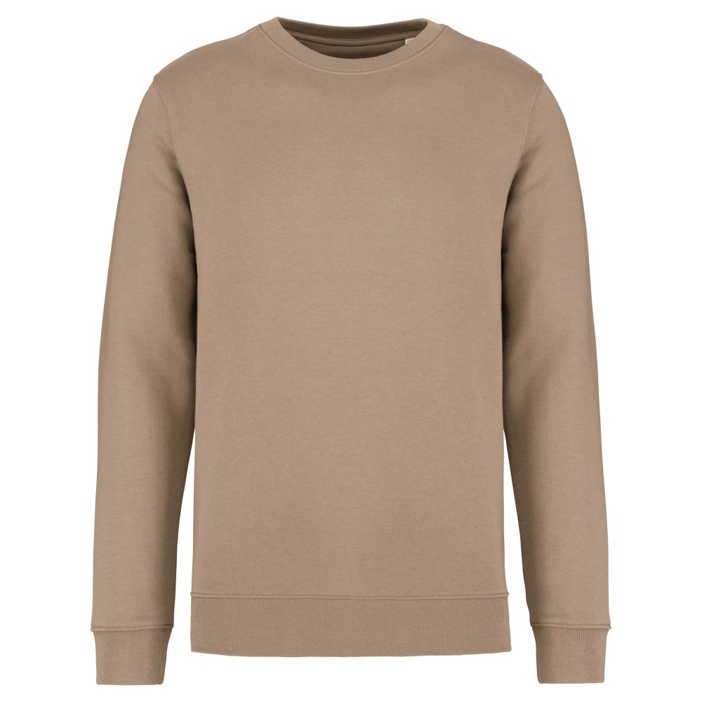 Ecologische uniseks sweater met ronde hals