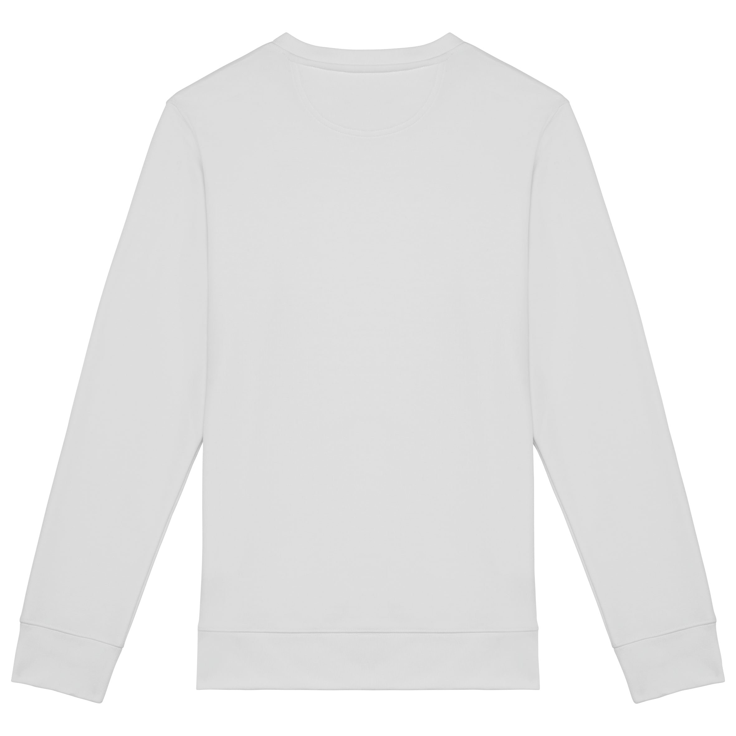 Ecologische uniseks sweater met ronde hals