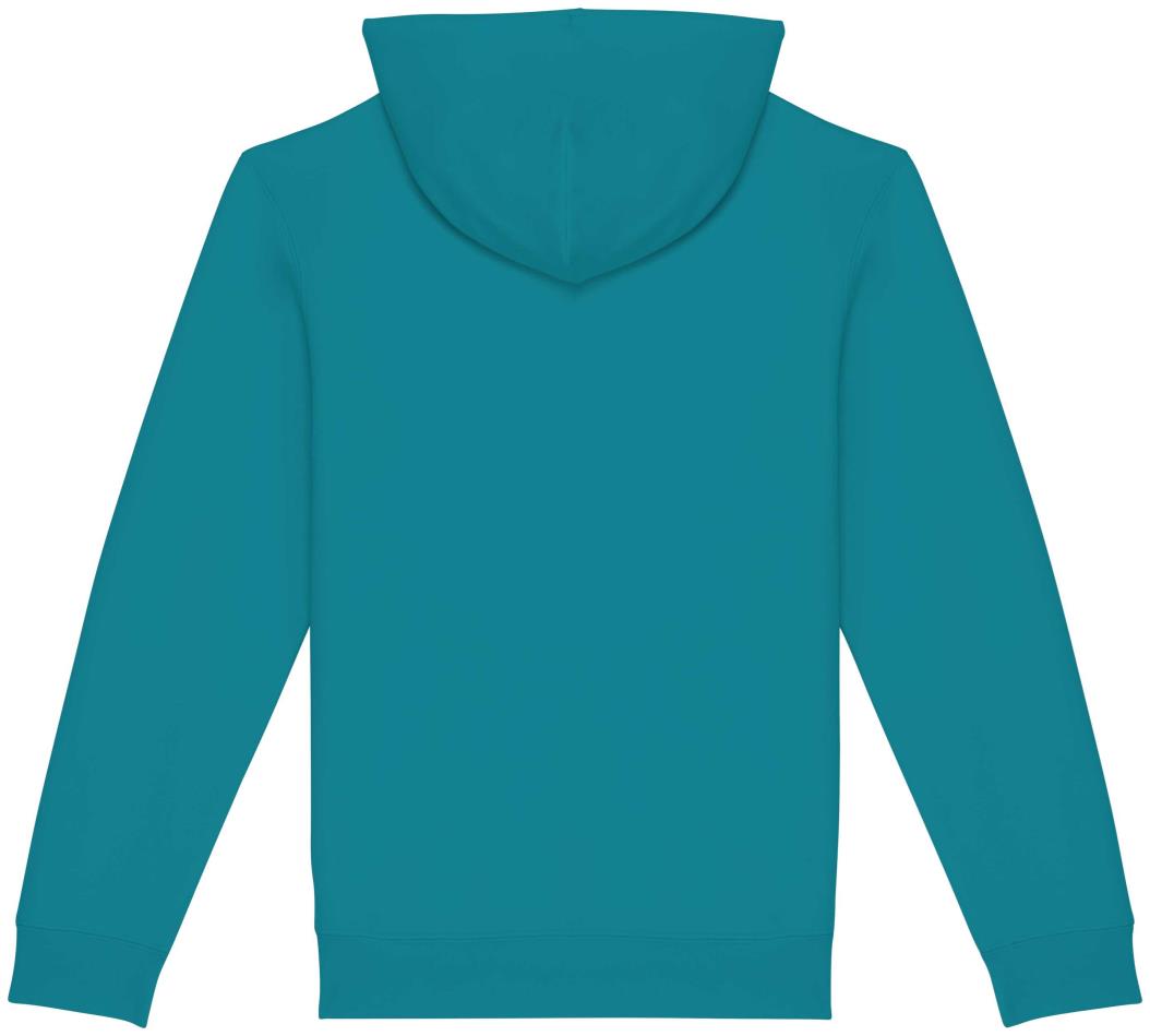 Ecologische uniseks sweater met capuchon