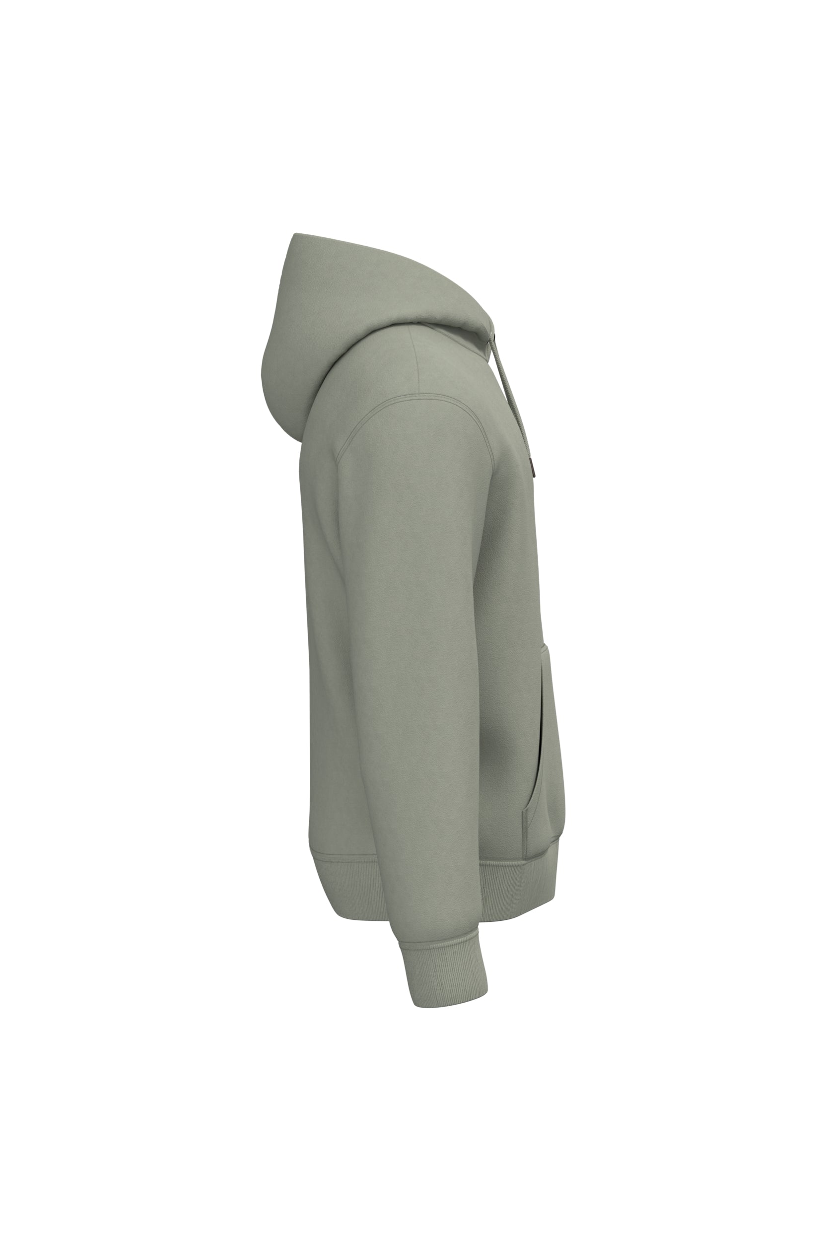 Ecologische uniseks sweater met capuchon