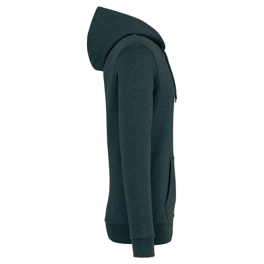 Ecologische uniseks sweater met capuchon