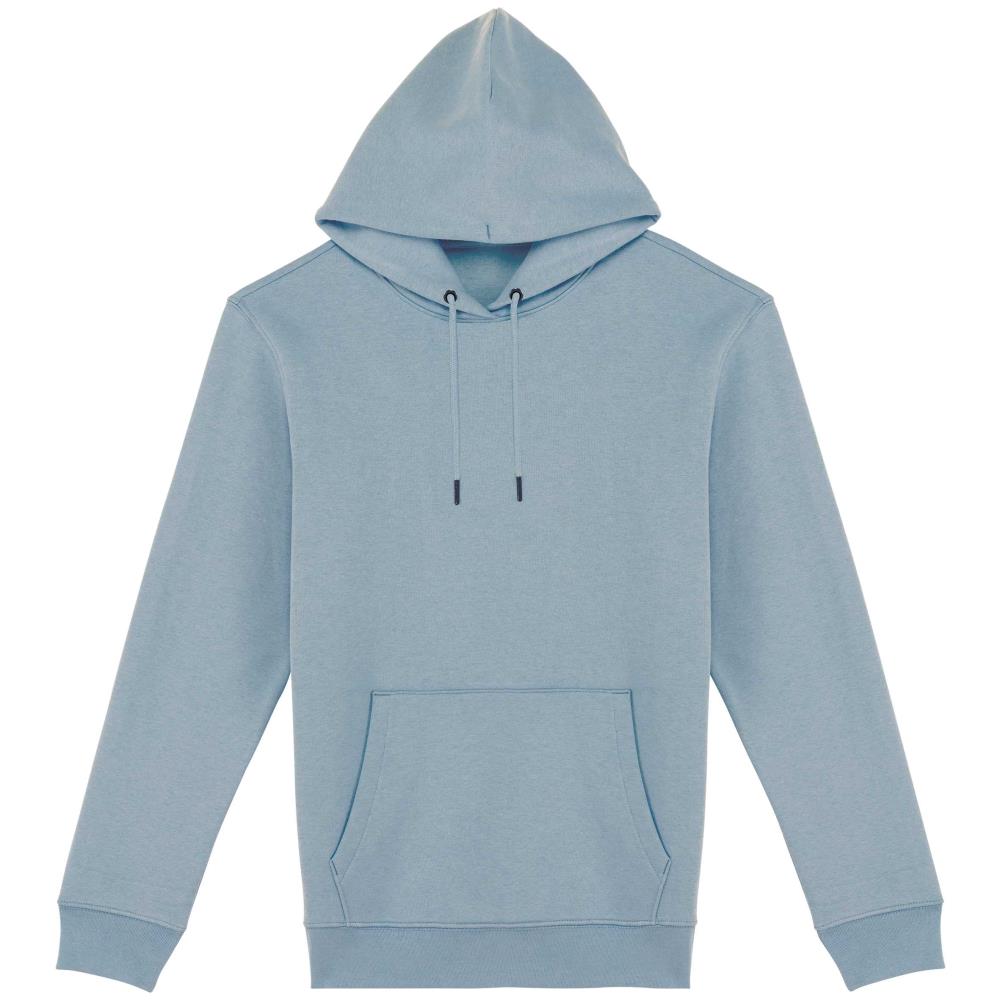 Ecologische uniseks sweater met capuchon