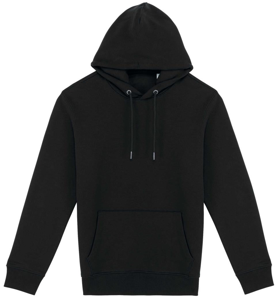 Ecologische uniseks sweater met capuchon
