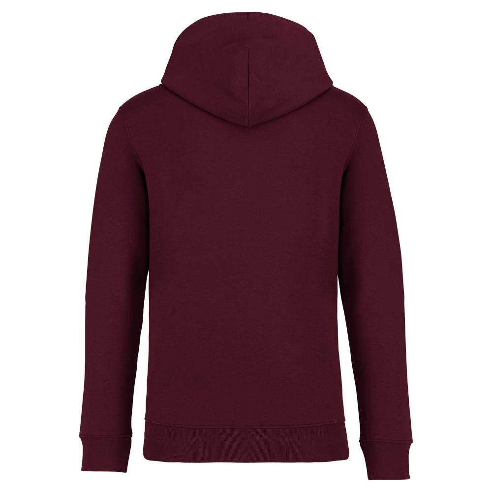 Ecologische uniseks sweater met capuchon