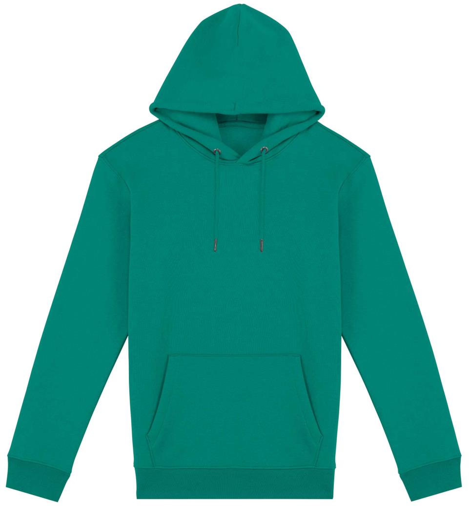 Ecologische uniseks sweater met capuchon